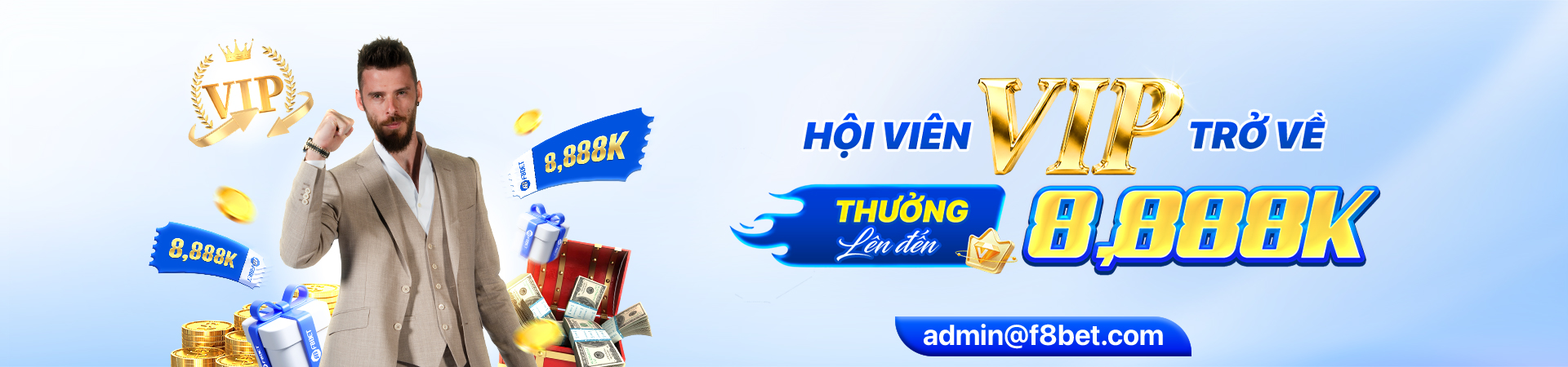 f8bet banner tri ân hội viên vip